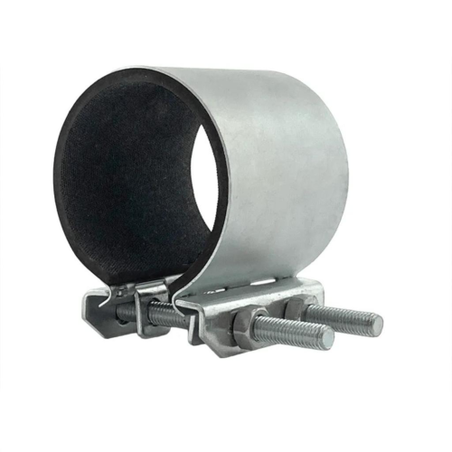 Хомут ремонтный односторонний трубный стальной оцинкованный Сансфера 40х32х70 мм