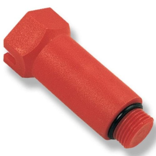 Заглушка пластиковая НР (НАР) L=68мм 1/2" синяя для водорозетки РОС в Кемерово