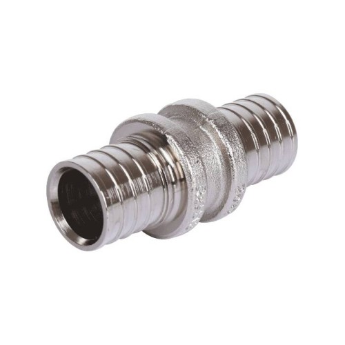 Муфта латунная для PE-X труб Дн 20 оцинкованная RAUTHERM S Rehau в Кемерово