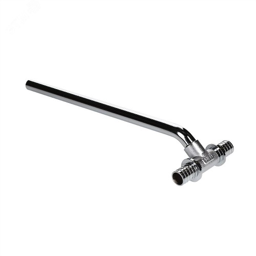 Тройник нержавеющий Дн 16-15-16 L=500мм для подключения радиатора RAUTITAN Rehau в Кемерово