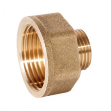 Переход латунный ВР-НР STOUT 10 мм 1/2"