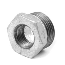 Футорка чугунная оцинкованная ВР-НР 15 мм 1 1/4" ГОСТ 8960-75