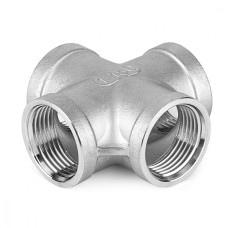 Крест чугунный переходной оцинкованный ВР (ВН) 15 мм 1" ГОСТ 8951-75