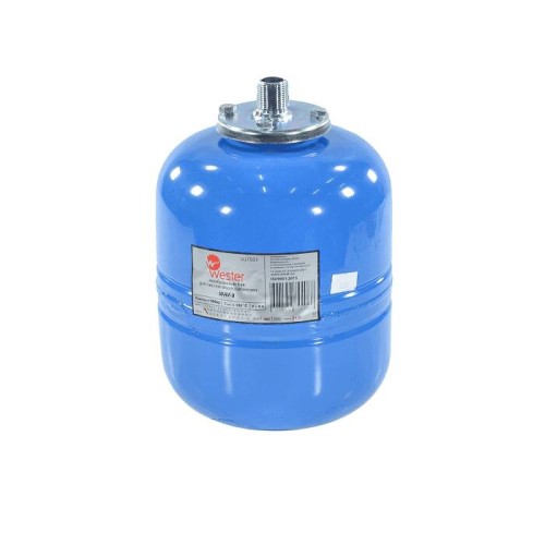 Гидроаккумулятор вертикальный стальной с наружной резьбой Wester WAV 16 бар 2000 л в Кемерово