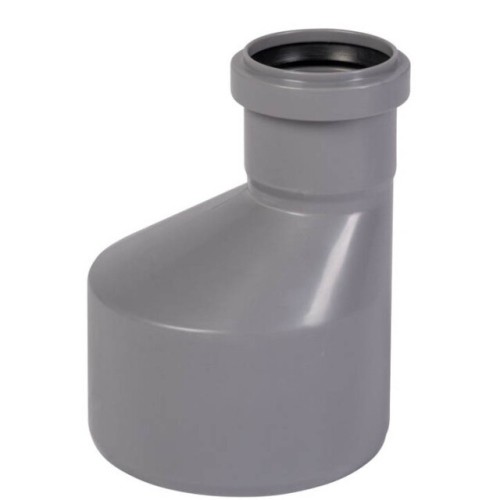 Переход канализационный PP-H на чугун серый Дн 50-75 б/нап без манжеты VALFEX в Кемерово