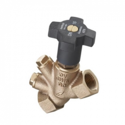 Клапан балансировочный бронзовый ручной с внутренней резьбой 1,6 МПа Aquastrom F Oventrop 32 мм в Кемерово
