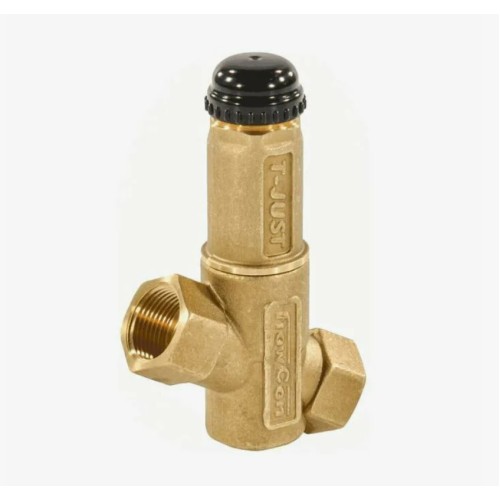 Клапан балансировочный латунный термостатический с внутренней резьбой 1,0 МПа R158A Giacomini 20 мм в Кемерово