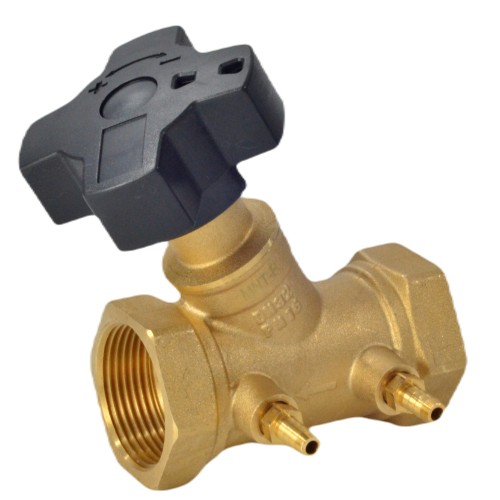 Клапан балансировочный латунный ручной с внутренней резьбой 1,6 МПа MNT-R Ридан 25 мм в Кемерово