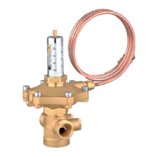 Клапан балансировочный латунный автоматический с наружной резьбой 1,6 МПа APT-R Ридан 32 мм в Кемерово