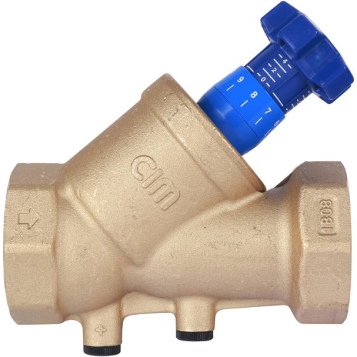 Клапан балансировочный латунный ручной с внутренней резьбой 2,5 МПа BL.220 MVI 32 мм в Кемерово