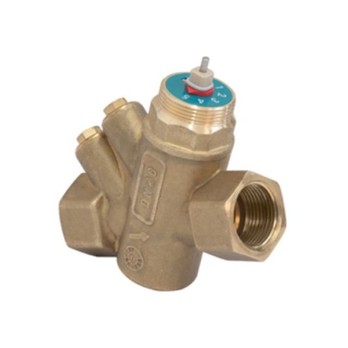 Клапан балансировочный латунный комбинированный с внутренней резьбой 2,5 МПа R206AM Giacomini 20 мм в Кемерово