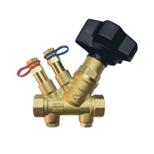 Клапан балансировочный латунный ручной с внутренней резьбой 1,6 МПа MVT-R Ридан 20 мм в Кемерово