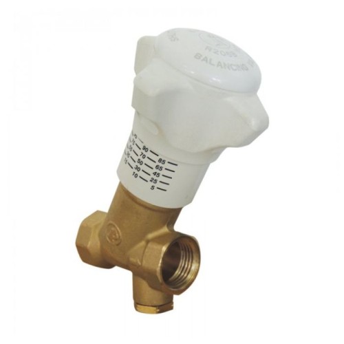 Клапан балансировочный латунный ручной с внутренней резьбой 2,5 МПа R206B-1 Giacomini 15 мм в Кемерово