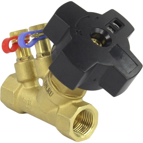 Клапан балансировочный латунный ручной с внутренней резьбой 1,6 МПа MVT-R LF Ридан 20 мм в Кемерово