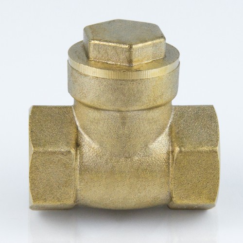 Клапан обратный латунный лепестковый с внутренней резьбой EPDM 1,6 МПа 20х50 мм в Кемерово