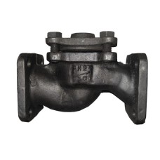 Клапан обратный чугунный подъемный фланцевый 1,6 МПа 287A Zetkama 20 мм