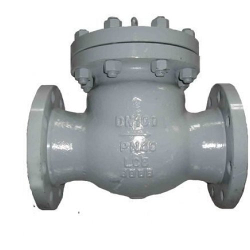 Клапан обратный стальной поворотный фланцевый 4,0 МПа 19с53нж 80 мм в Кемерово