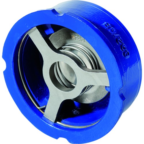 Клапан обратный чугунный осевой пружинный межфланцевый 1,6 МПа NVD-802R Ридан 80 мм в Кемерово