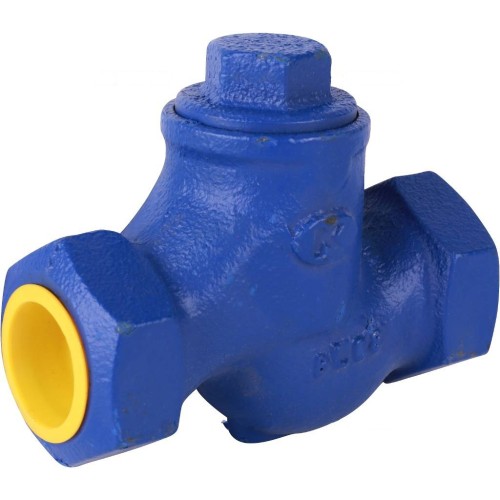 Клапан обратный чугунный Y-тип с внутренней резьбой 1,6 МПа V277 Zetkama 25х120 мм в Кемерово