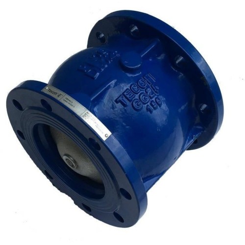 Клапан обратный чугунный Y-тип фланцевый 1,6 МПа NVD 402R Ридан 80х140 мм в Кемерово