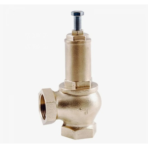 Клапан предохранительный латунный угловой с внутренней-наружной пайкой 1,6 МПа Benarmo 20х30,5 мм 3/4" в Кемерово