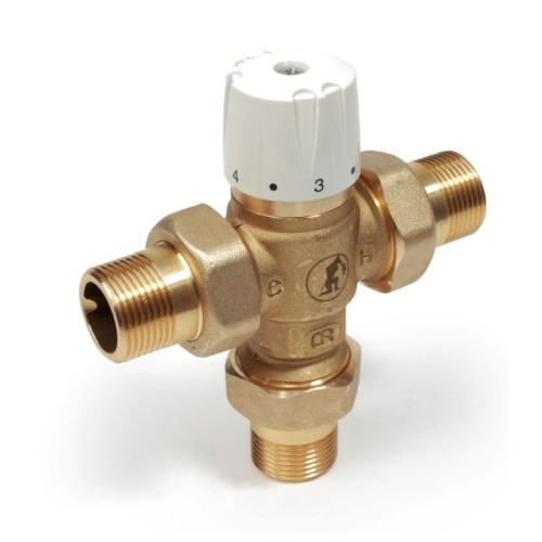 Клапан смесительный латунный термостатический седельный с наружной резьбой 1,0 МПа Giacomini 50х234 мм в Кемерово