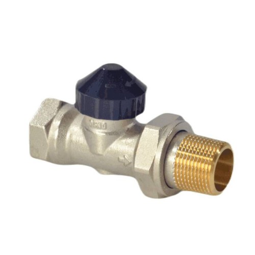 Клапан термостатический угловой Ду-15 Ру-10 ВР (ВН) гайка М30х1,5 с преднастройкой TR-N Ридан в Кемерово