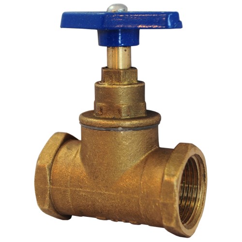 Клапан запорный латунный с внутренней резьбой 1,6 МПа 15б3р Цветлит 40х95 мм ТУ 206-3973235-01-93 в Кемерово