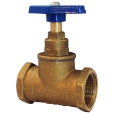 Клапан запорный латунный с внутренней резьбой 1,6 МПа 15б3р Цветлит 15х46 мм ТУ 206-3973235-01-93