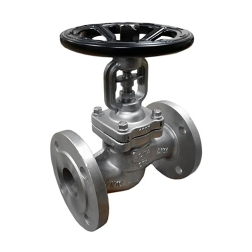 Клапан запорный сильфонный нержавеющий фланцевый 4,0 МПа KV35 Гранвент 250 мм в Кемерово