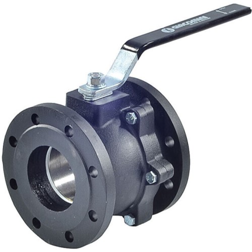 Кран шаровый чугунный фланцевый Ду-15 Ру-16 L=115мм полнопроходной Giacomini R740F в Кемерово