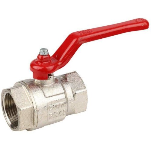 Кран запорный латунный полнопроходной с ручкой-рычагом ВР (ВН) Ру 40 BV.511 MVI 15 мм 1/2" в Кемерово