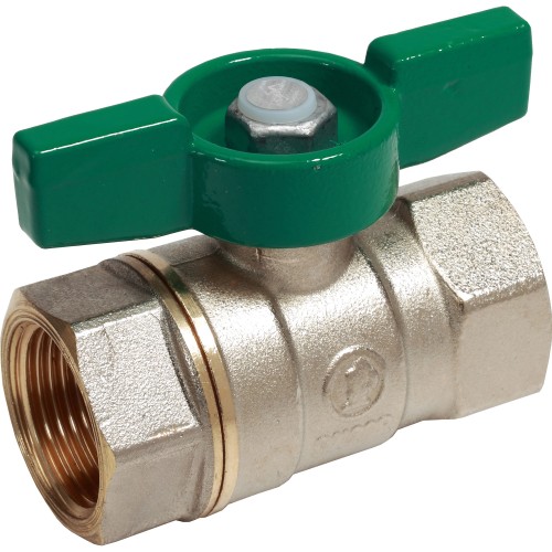 Кран запорный латунный стандартнопроходной с ручкой-бабочкой ВР (ВН) Ру 42 R251W Giacomini 15х56 мм 1/2" в Кемерово