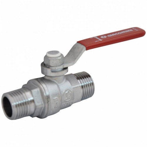 Кран запорный латунный полнопроходной с ручкой-рычагом НР Ру 20 Ideal 099 Itap 15 мм 1/2" в Кемерово