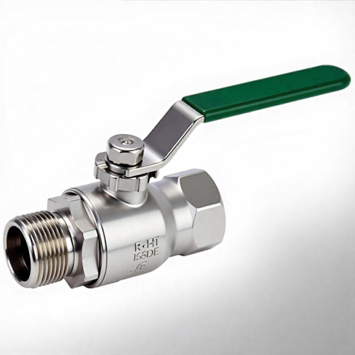 Кран запорный латунный стандартнопроходной с ручкой-рычагом ВР-НР Ру 42 R254WL Giacomini 15 мм 1/2" в Кемерово