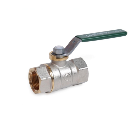 Кран запорный латунный полнопроходной с ручкой-рычагом ВР (ВН) Ру 42 R950W Giacomini 10 мм 3/8" в Кемерово