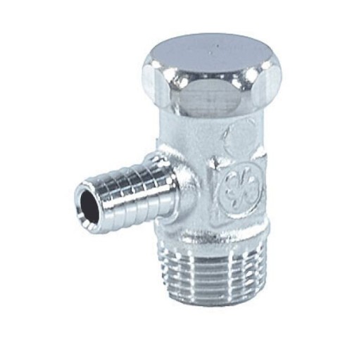 Кран шаровый латунный сливной стандартнопроходной НР-штуцер Ру 10 R65D Giacomini 8х80 мм 1/4" в Кемерово