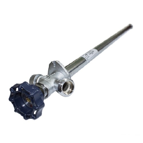 Кран водоразборный латунный незамерзающий стандартнопроходной без штуцера маховик НР Ру 10 15х450 мм 3/4" в Кемерово