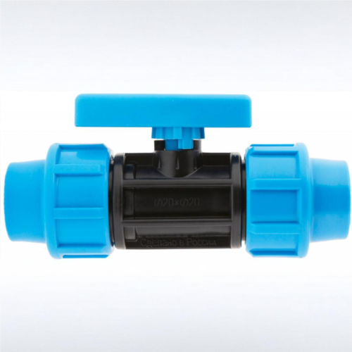 Компрессионный кран ПНД Дн 20-20 Ру-16 Джилекс в Кемерово