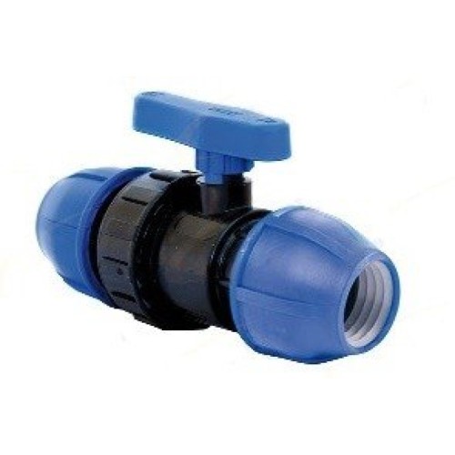 Компрессионный кран ПНД Дн 50-50 Ру-16 VALFEX в Кемерово