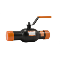 Кран запорный стальной под приварку стандартнопроходной Ст20 КШТ.10. АДЛ 125х330 мм