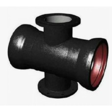 Крест раструб фланец КРФ ВЧШГ с ЦПП Ду 600-400