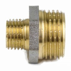 Ниппель латунный переходной НР Aquasfera 15 мм 1/2"