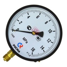 Манометр радиальный диаметр 63мм 0-10 кгс/см2 (0-1,0 МПа) G1/4" ТМ-310Р.00 Росма 00000008920
