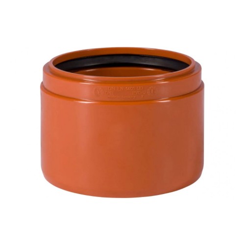 Переход НПВХ (ПВХ) Дн 315 коричневый безнапорный на раструб керамической трубы Ostendorf KGUSM в Кемерово