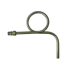 Отборное устройство для манометра угловое, сварка-штуцер, Py-25 Т 200 С°