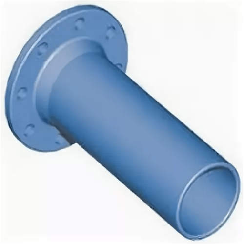 Патрубок фланец-гладкий конец ПФГ Ду-100 (L=1200) ВЧШГ с ЦПП цинк+AL ГОСТ ISO 2531-2012 в Кемерово