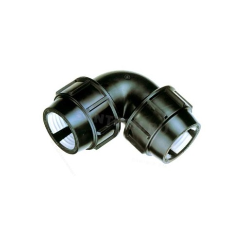 Отвод ПЭ компрессионный Дн 25 90гр Джилекс в Кемерово