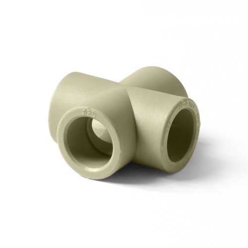 Крестовина PP-R серая Дн 25 Wavin Ekoplastik в Кемерово