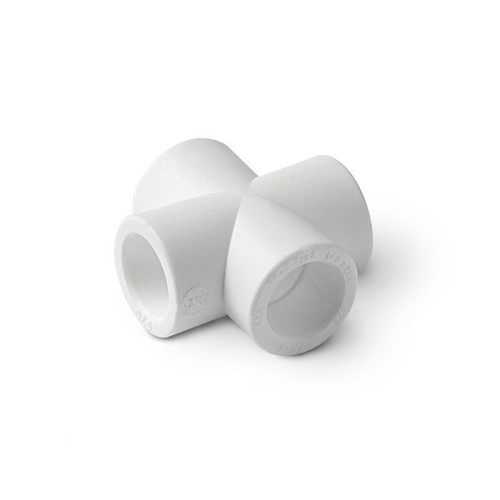 Крестовина PP-R переходная белая Дн 25-20 Pro Aqua в Кемерово